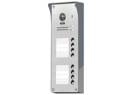 FRCSN8/2/F/ID Μπουτονιέρα ΙΝΟΧ επίτοιχη, 8 μπουτόν.